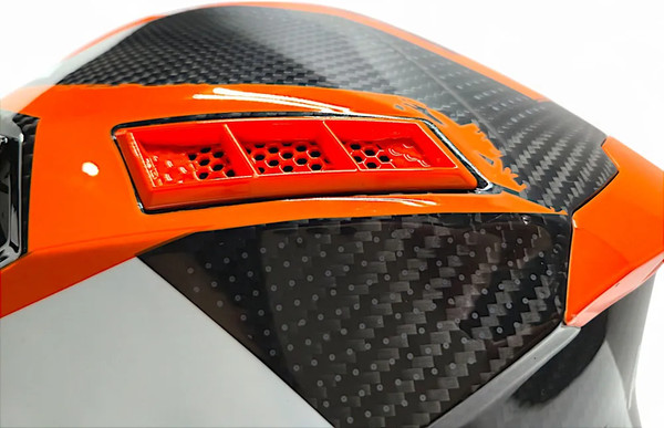 Мотошлем AiM RH855 Carbon Terrain RH855T-DBO-S