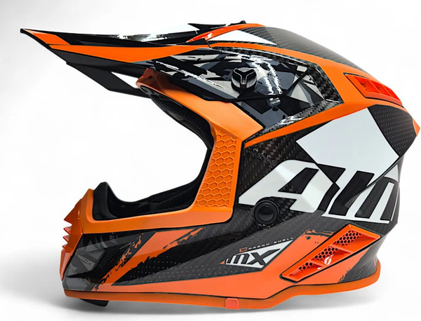 Мотошлем AiM RH855 Carbon Terrain RH855T-DBO-S