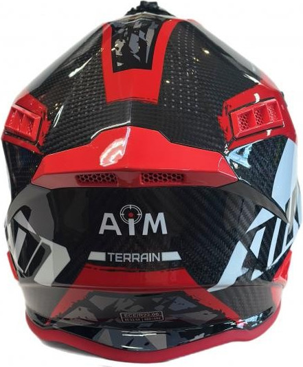 Мотошлем AiM RH855 Carbon Terrain RH855T-DBR-S