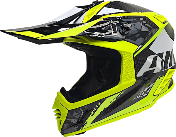 Мотошлем AiM RH855 Carbon Terrain RH855T-DBY-L - фото