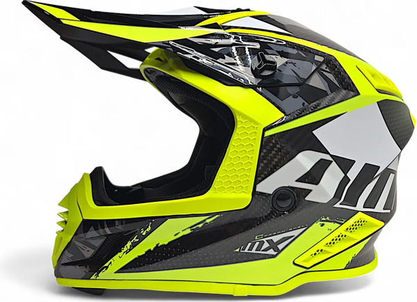 Мотошлем AiM RH855 Carbon Terrain RH855T-DBY-L