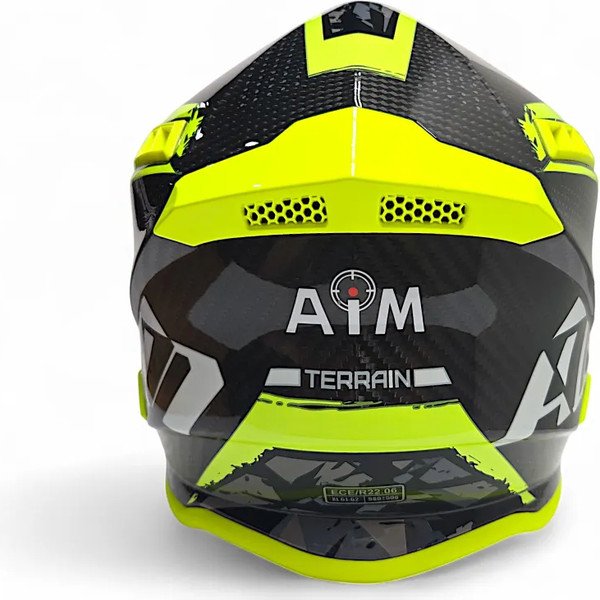 Мотошлем AiM RH855 Carbon Terrain RH855T-DBY-XS