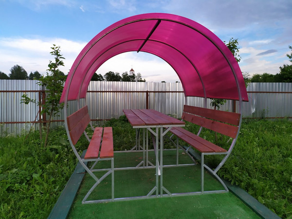 Беседка ИМпласт Радуга 25х25/ 15389