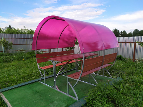 Беседка ИМпласт Радуга 25х25/ 15389