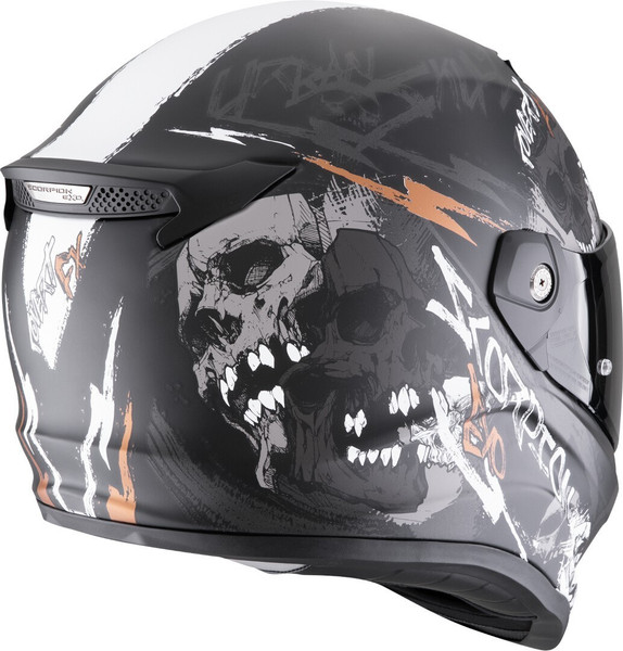 Мотошлем Scorpion Exo Exo Covert-Fx Skullz 