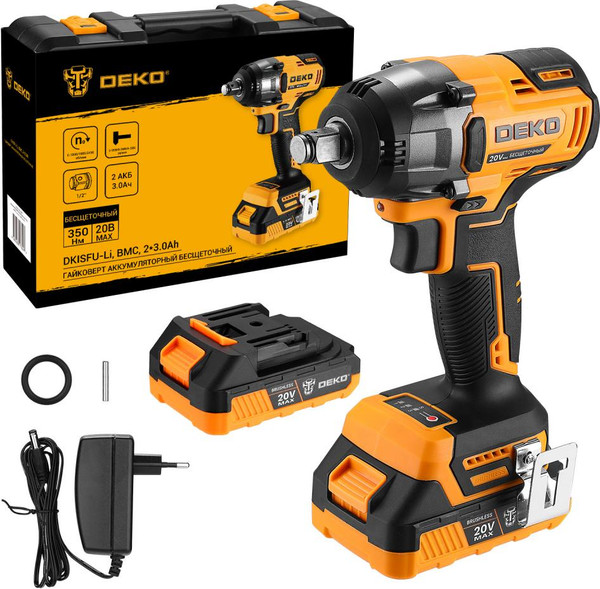 Аккумуляторный гайковерт Deko DKISFU-Li / 081-1069 - фото