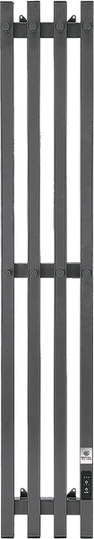 Полотенцесушитель электрический Royal Clima Вертикальный 210х1200 / RTD-M21120-4E-U-03 - фото