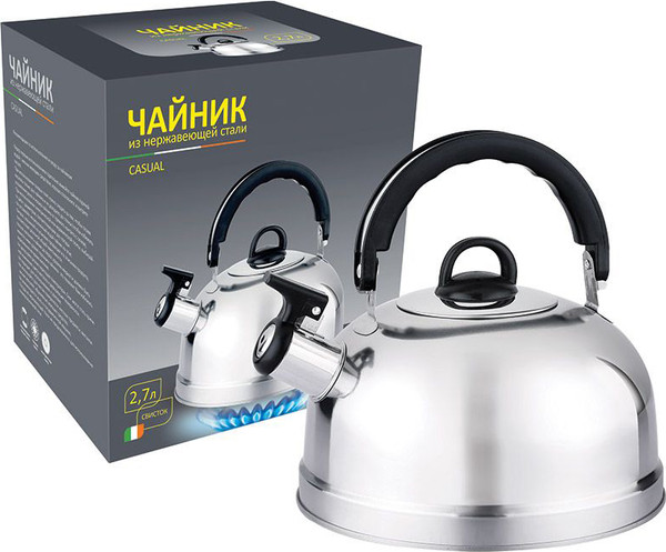 Чайник со свистком Mallony Casual 04260