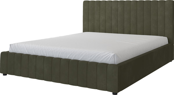 Двуспальная кровать Bravo Мебель Нельсон 160х200 без ПМ стандарт 1 вариант - фото