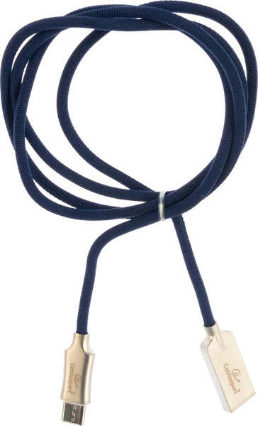 Кабель Cablexpert CC-P-USBC02Bl-1M - фото