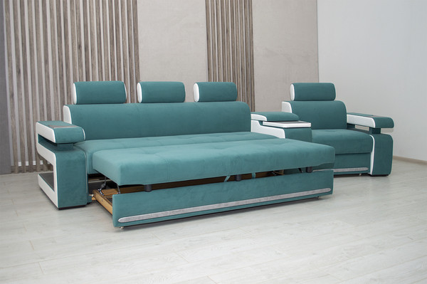 Диван Петрамебель Марсель люкс модульный правый