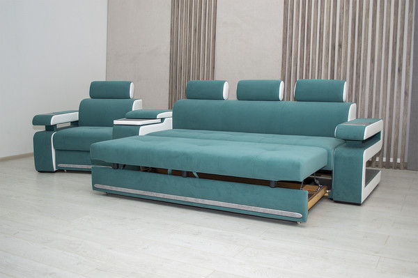 Диван Петрамебель Марсель люкс модульный левый