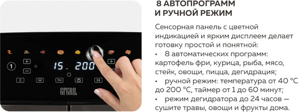 Аэрогриль GFGRIL GFA-9400