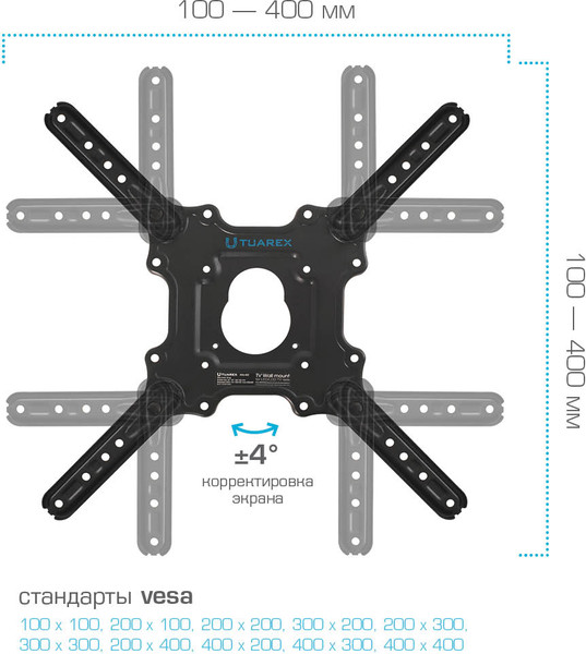 Кронштейн для телевизора Tuarex Alta-402