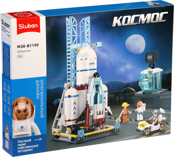 Конструктор Sluban Космос Шаттл M38-B1199 / 10890983 - фото