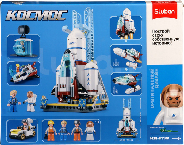 Конструктор Sluban Космос Шаттл M38-B1199 / 10890983