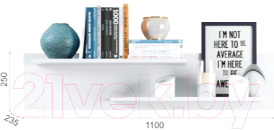 Полка Империал Йорк (белый жемчуг)