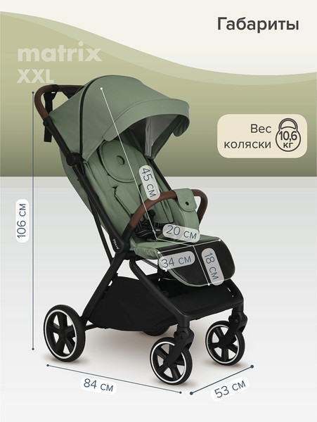 Детская прогулочная коляска Pituso Matrix / MRX 20 