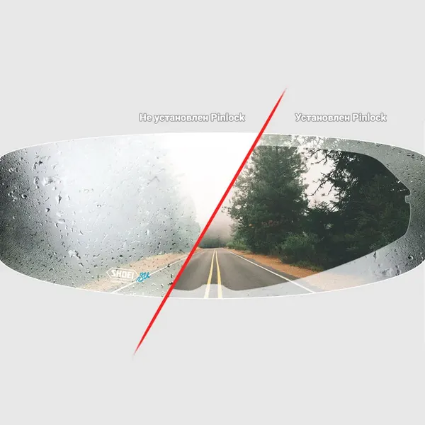 Пинлок для визора мотошлема Shoei CWR-F2/F2R DKS304 / 17400001