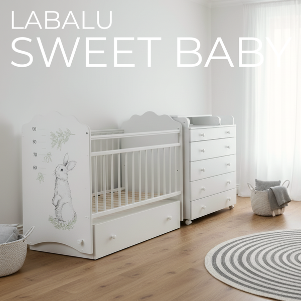 Детская кроватка Labalu Sweet Baby с комодом