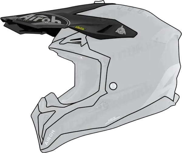 Козырек для мотошлема Airoh Aviator 3 Carbon AV3G35F - фото