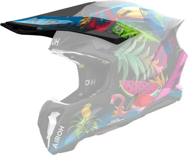 Козырек для мотошлема Airoh Twist 3 Amazonia TW3TAM35F - фото