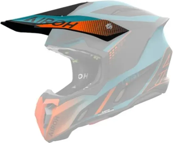 Козырек для мотошлема Airoh Twist 3 Shard TW3S32F - фото