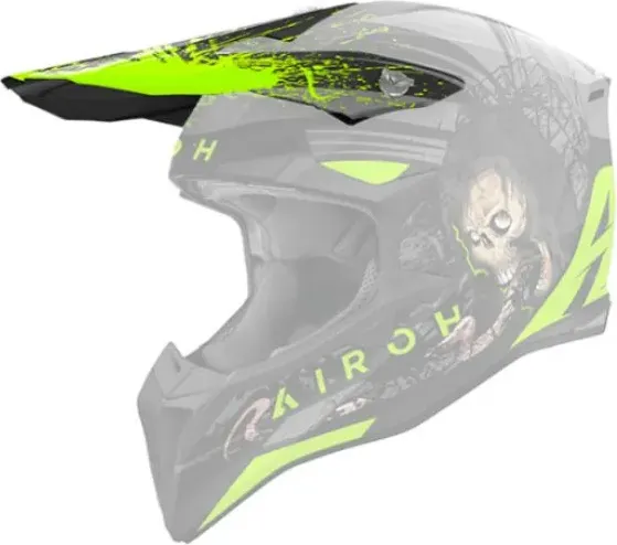 Козырек для мотошлема Airoh WRAAAP Darkness WRD31F - фото