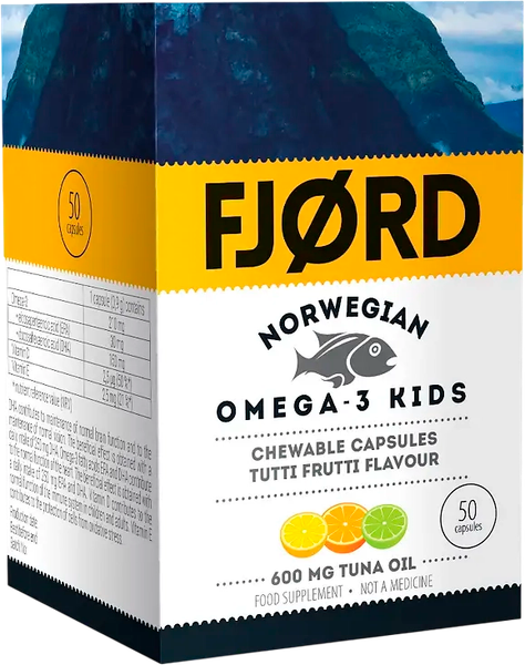 Жирные кислоты Fjord Норвежская Омега-3 Кидс - фото