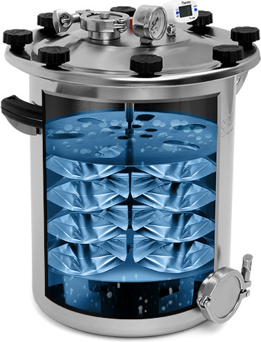 Автоклав для консервирования Fansel 3 (16л)