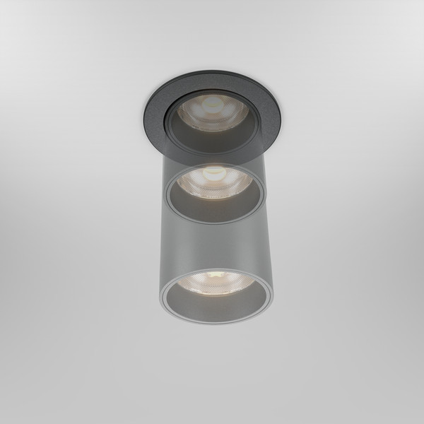 Точечный светильник Maytoni DL125-L12-3K-B