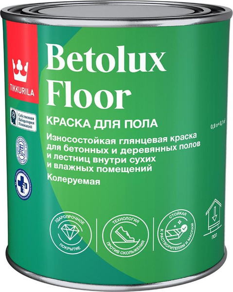 Краска Tikkurila Betolux Floor A - фото