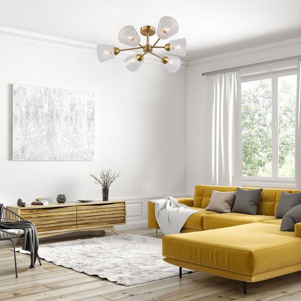 Люстра ESCADA 1104/6P Brass