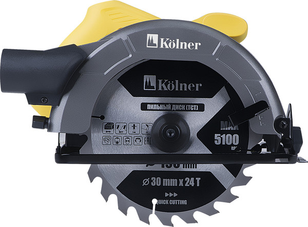 Дисковая пила Kolner KCS 190/1400