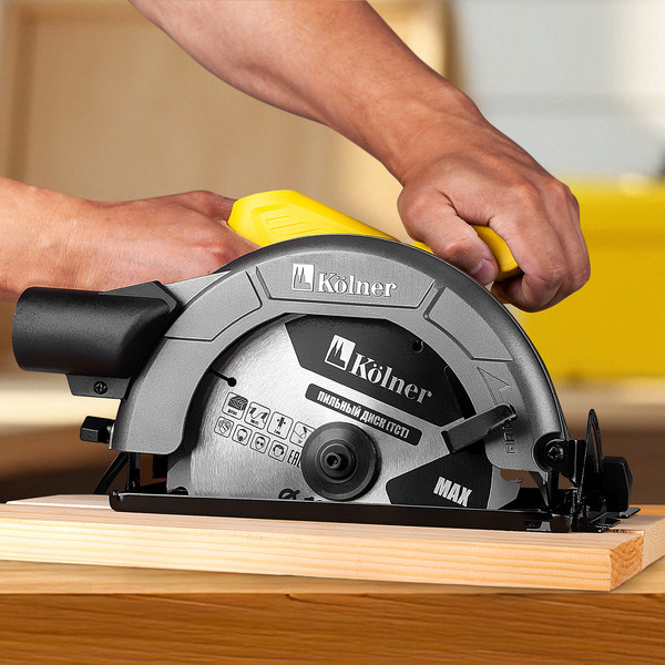 Дисковая пила Kolner KCS 190/1400