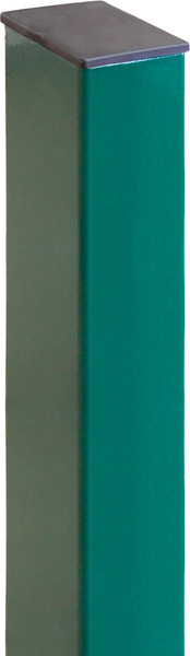 Столб для забора Grand Line 60x40x1.2x2000 RAL 6005 - фото
