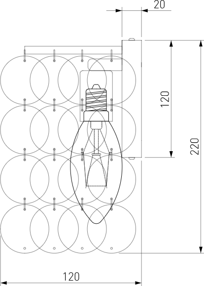 Бра Евросвет 60084/2