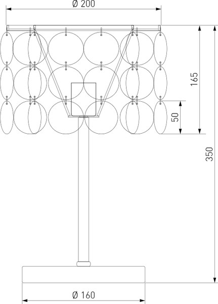 Прикроватная лампа Евросвет 208101