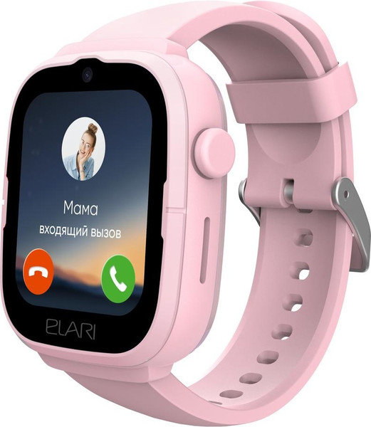 Умные часы детские Elari Go 4G / KP-4G-Go-PNK