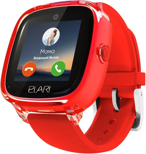 Умные часы детские Elari KidPhone 4G Fresh / KP-4G-F-R
