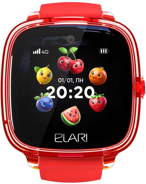 Умные часы детские Elari KidPhone 4G Fresh / KP-4G-F-R
