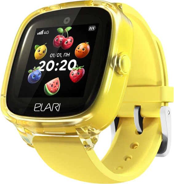 Умные часы детские Elari KidPhone 4G Fresh / KP-4G-F-Y - фото