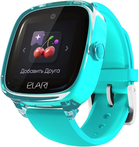 Умные часы детские Elari KidPhone 4G Fresh / KP-4G-F-GR