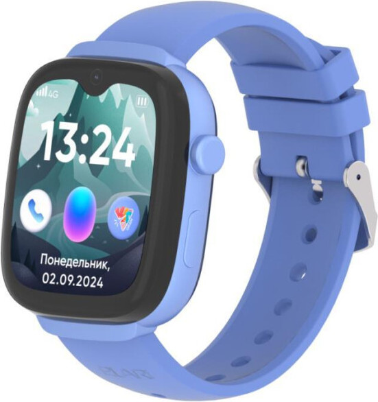 Умные часы детские Elari KidGram 4G Watch / KP-4G-K-BLUE - фото