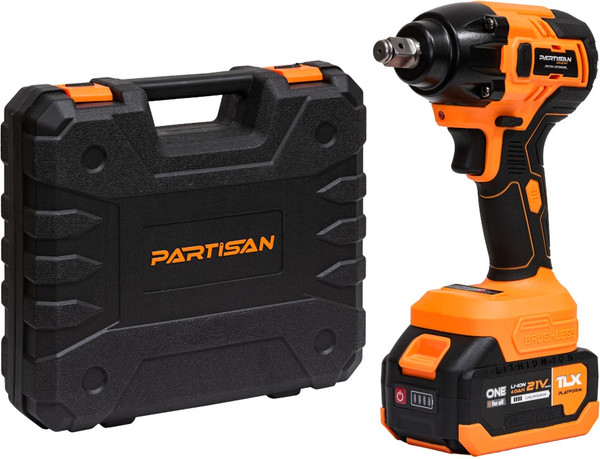 Аккумуляторный гайковерт Partisan PCW-2135BLPSN