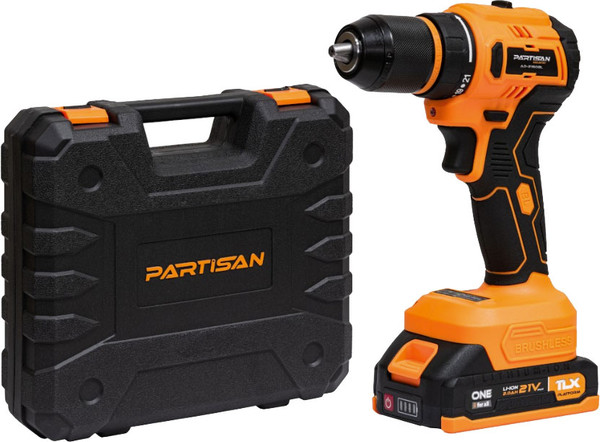 Аккумуляторная дрель-шуруповерт Partisan AD-2160BL / AD-2160BLPSN - фото