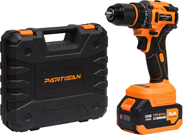 Аккумуляторная дрель-шуруповерт Partisan AD-2180BL / AD-2180BLPSN