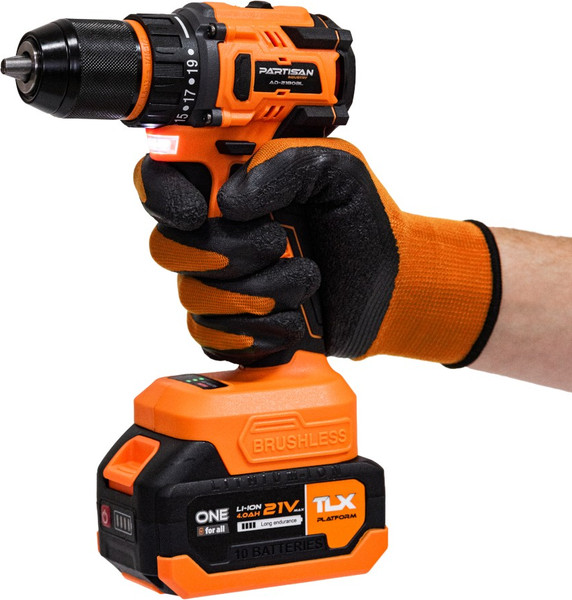 Аккумуляторная дрель-шуруповерт Partisan AD-2180BL / AD-2180BLPSN