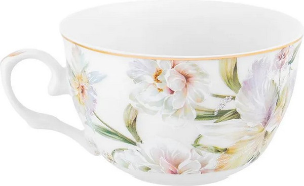 Чашка с блюдцем Elan Gallery Корнелия / 730849