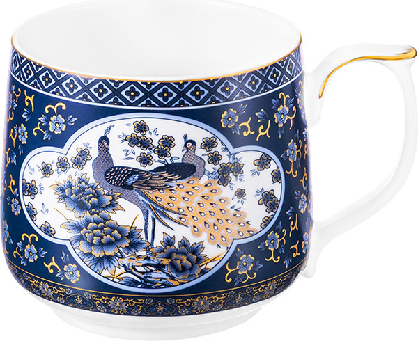 Кружка Elan Gallery Павлин синий / 730857 - фото